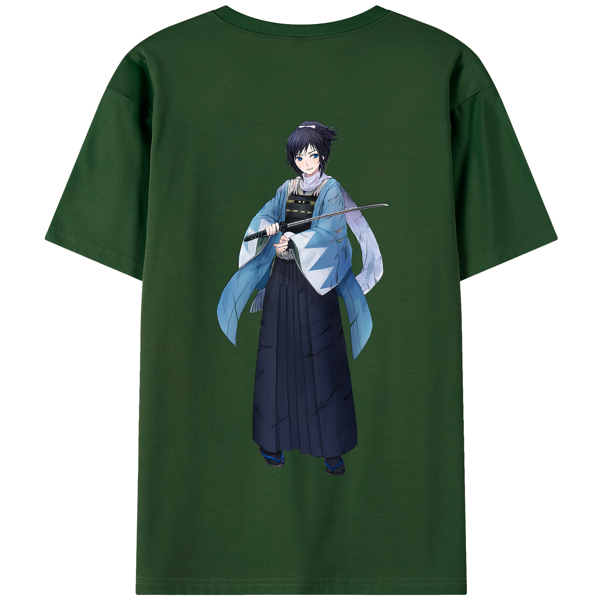 （画像用） 刀剣乱舞 Touken Ranbu 綿100％半袖Tシャツ（背面プリント）